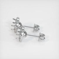 Platinum 950 Studs Earring Setting Image