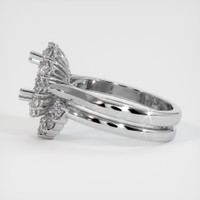 10K White Gold Antique Style Ring Setting Image