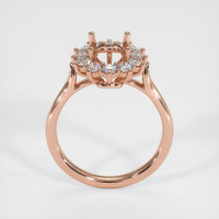 14K Rose Gold Antique Style Ring Setting Image