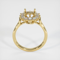 10K Yellow Gold Antique Style Ring Setting Image
