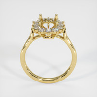 18K Yellow Gold Antique Style Ring Setting Image