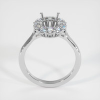 10K White Gold Antique Style Ring Setting Image