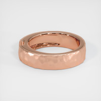 14K Rose Gold Men's Ring Setting Image