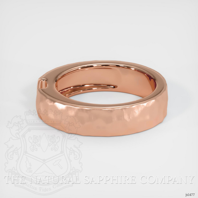 14K Rose Gold Men's Ring Setting