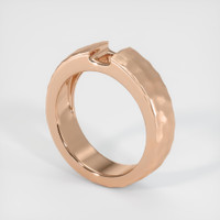 18K Rose Gold Men's Ring Setting Video