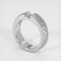 10K White Gold Men's Ring Setting Video