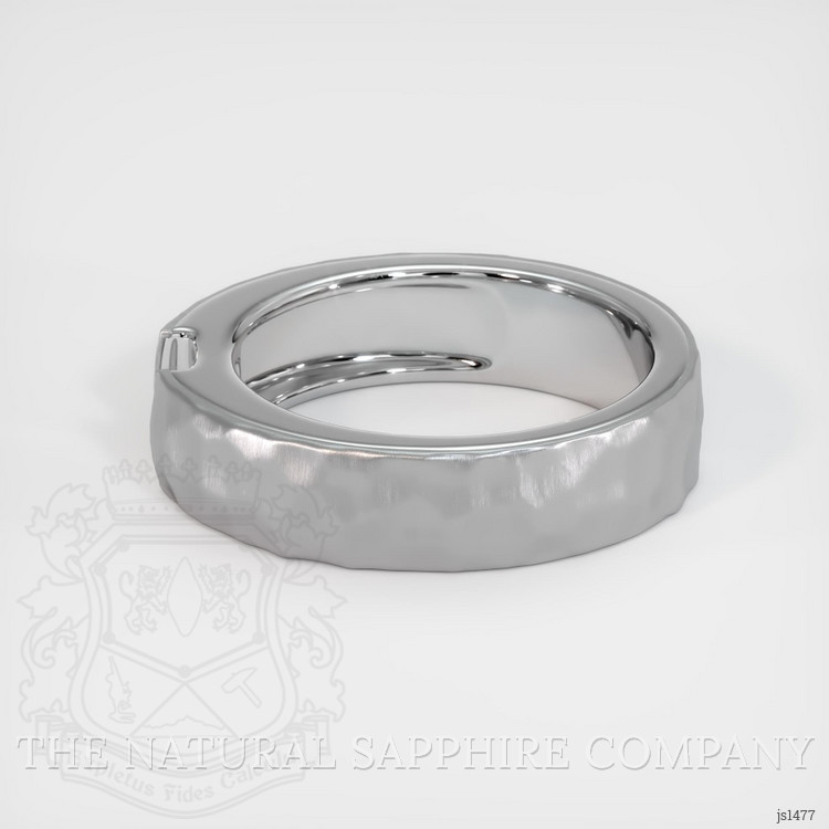 14K White Gold Men's Ring Setting