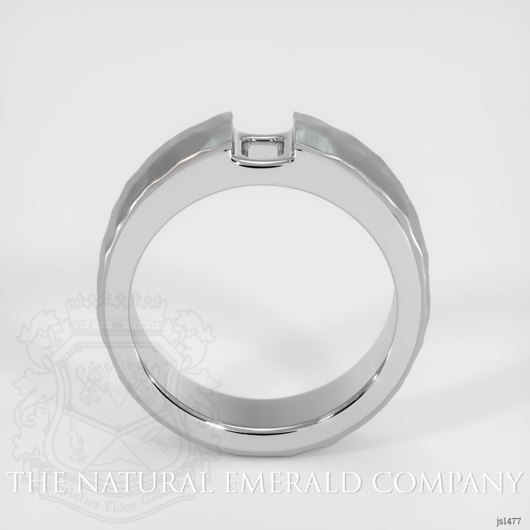 18K White Gold Men's Ring Setting
