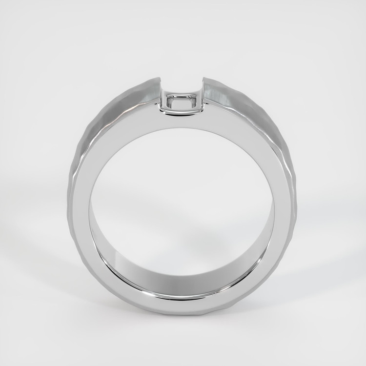 18K White Gold Men's Ring Setting