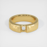 10K Yellow Gold Men's Ring Setting Image