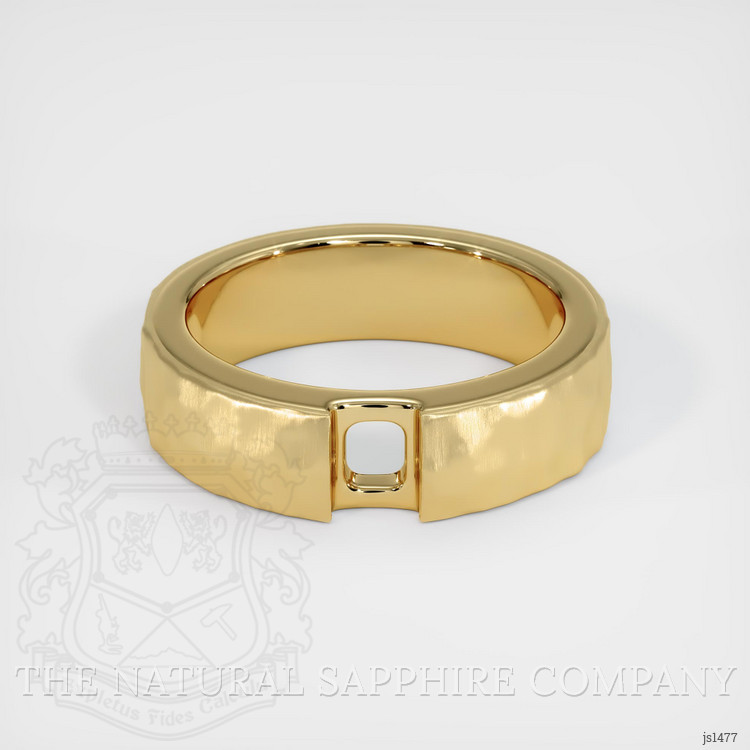 10K Yellow Gold Men's Ring Setting