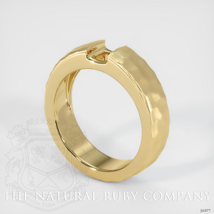 14K Yellow Gold Men's Ring Setting