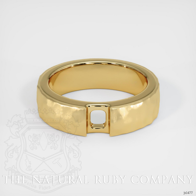 14K Yellow Gold Men's Ring Setting