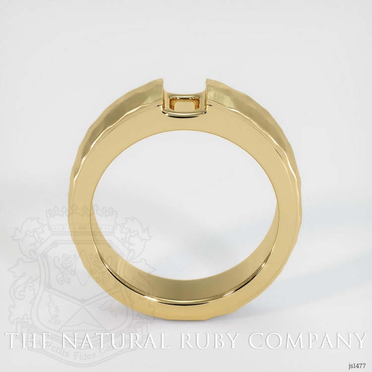 14K Yellow Gold Men's Ring Setting