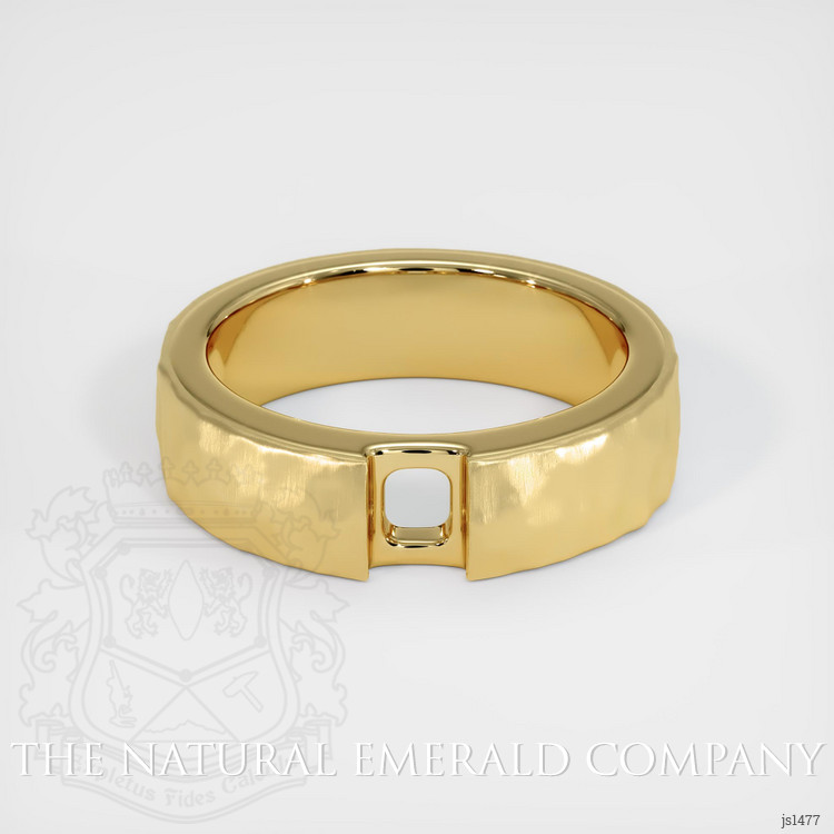 18K Yellow Gold Men's Ring Setting