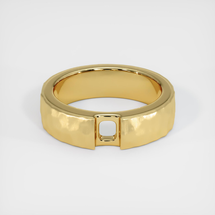18K Yellow Gold Men's Ring Setting