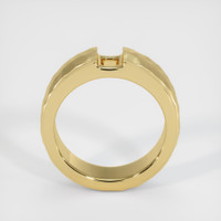 18K Yellow Gold Men's Ring Setting Image