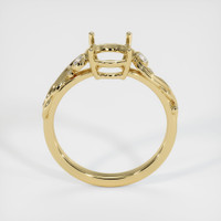 14K Yellow Gold Accent Stones Ring Setting Image
