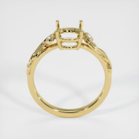 18K Yellow Gold Accent Stones Ring Setting Image