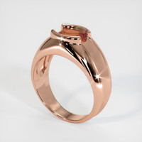 14K Rose Gold Men's Ring Setting Video