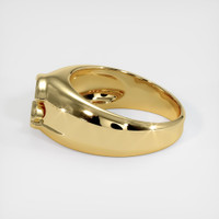 14K Yellow Gold Men's Ring Setting Image