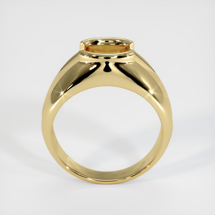 14K Yellow Gold Men's Ring Setting