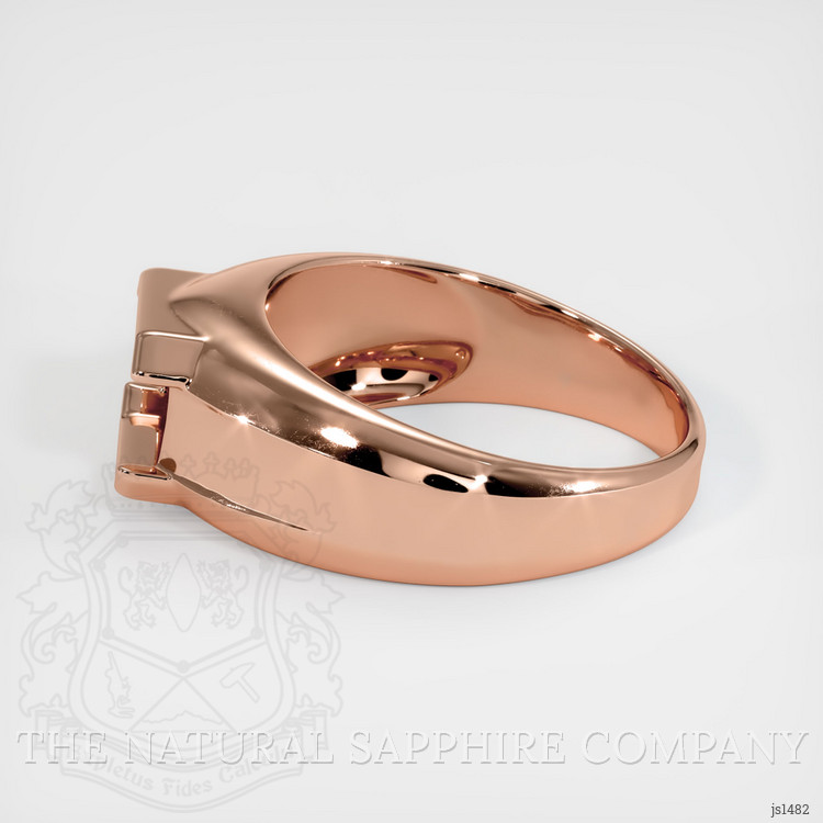 14K Rose Gold Men's Ring Setting
