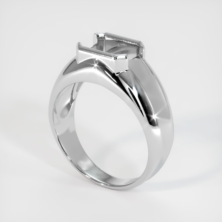 Silver Men's Ring Setting