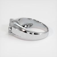 10K White Gold Men's Ring Setting Image