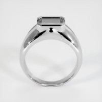 14K White Gold Men's Ring Setting Image