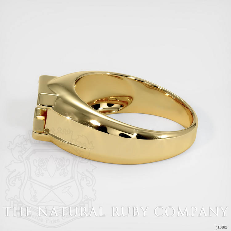 14K Yellow Gold Men's Ring Setting