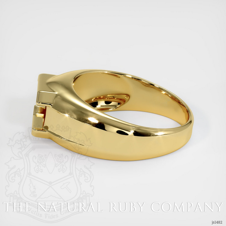 18K Yellow Gold Men's Ring Setting