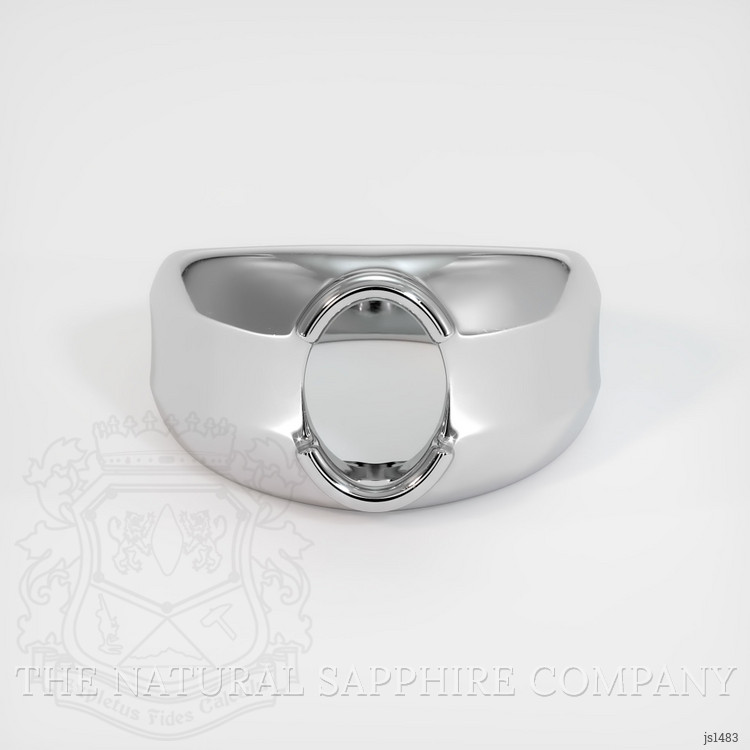 Platinum 950 Men's Ring Setting