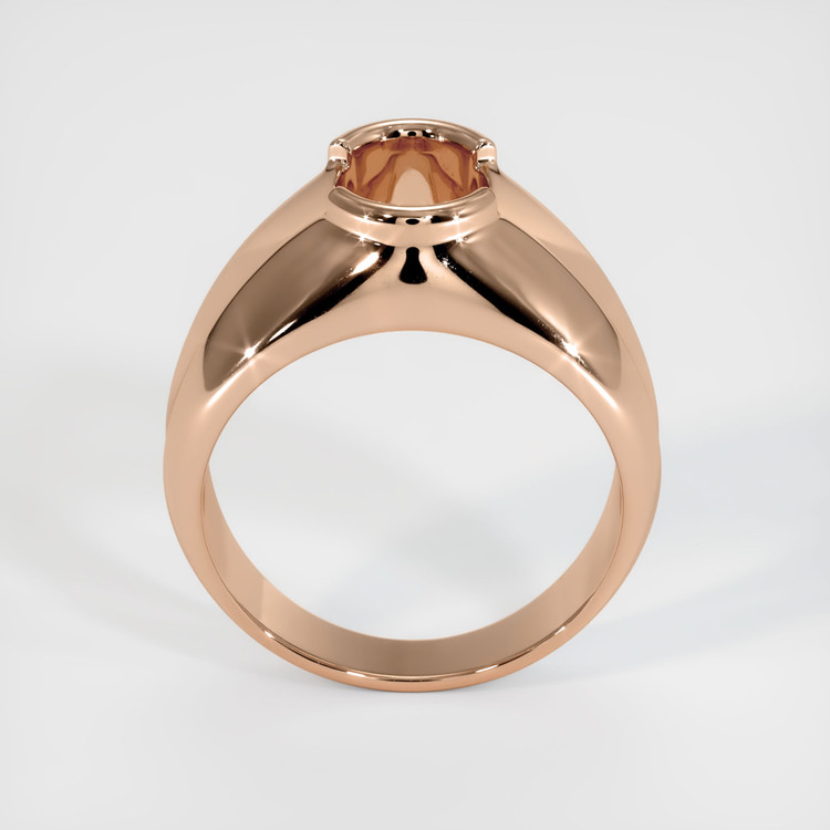 18K Rose Gold Men's Ring Setting