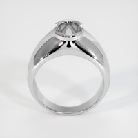 10K White Gold Men's Ring Setting Image