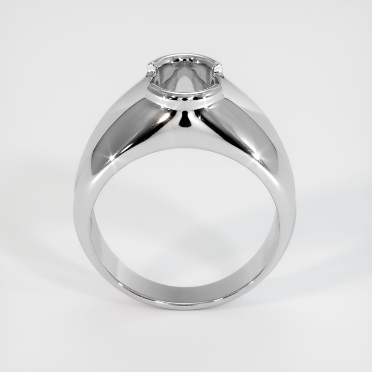 18K White Gold Men's Ring Setting