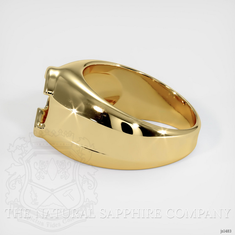 10K Yellow Gold Men's Ring Setting