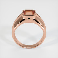 14K Rose Gold Men's Ring Setting Image