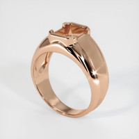 18K Rose Gold Men's Ring Setting Video