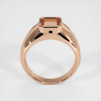 18K Rose Gold Men's Ring Setting Image