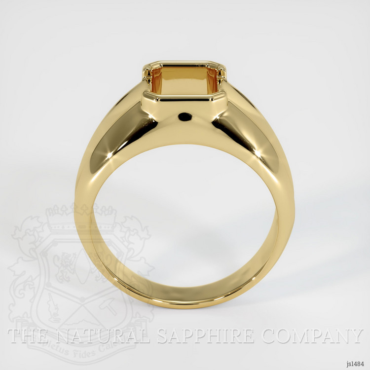 10K Yellow Gold Men's Ring Setting