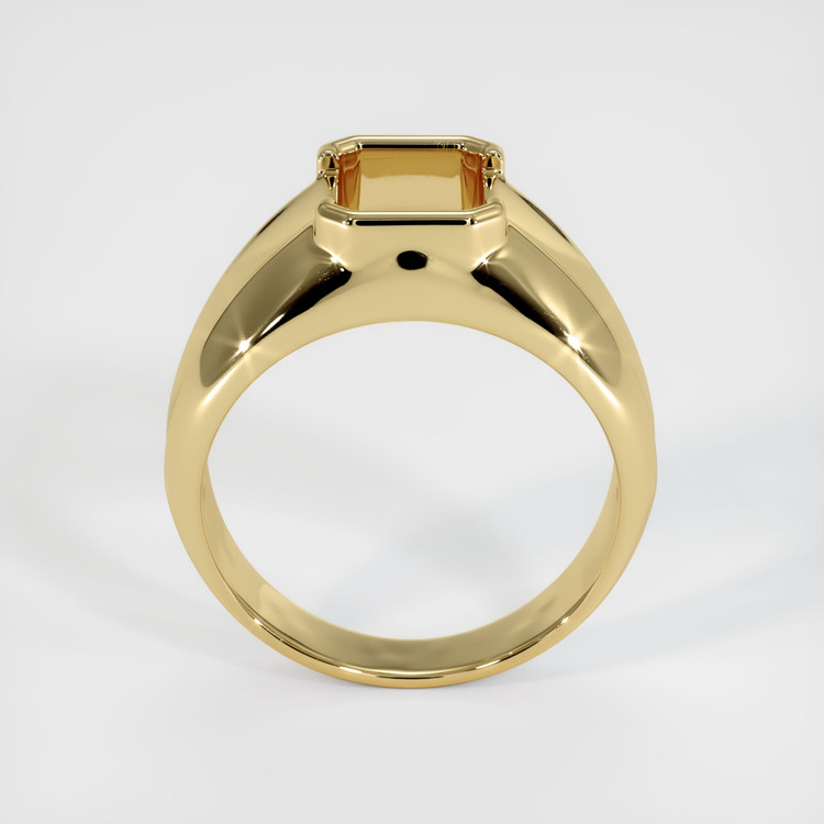 14K Yellow Gold Men's Ring Setting
