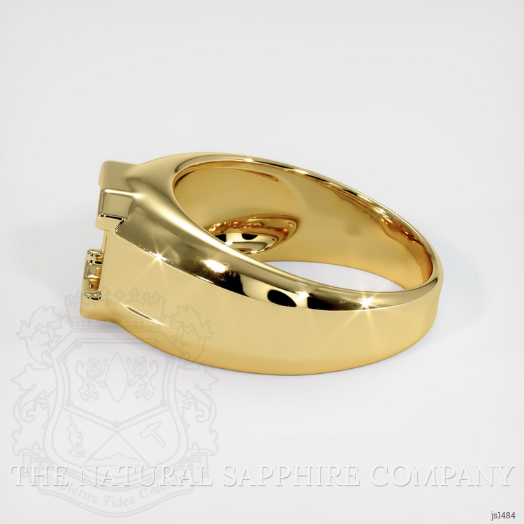 18K Yellow Gold Men's Ring Setting