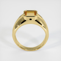 18K Yellow Gold Men's Ring Setting Image