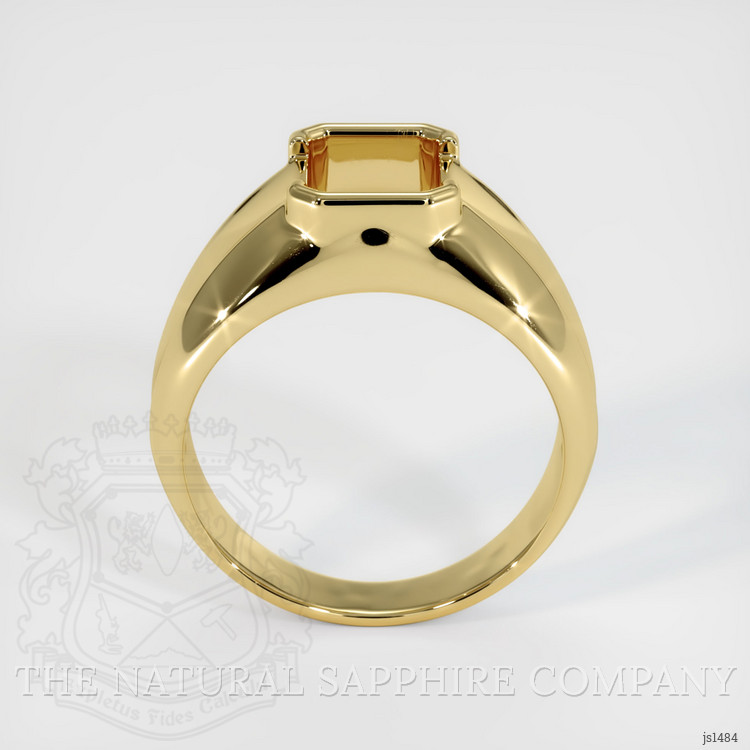 18K Yellow Gold Men's Ring Setting
