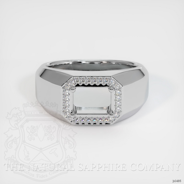 Silver Men's Ring Setting