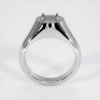 18K White Gold Men's Ring Setting Image
