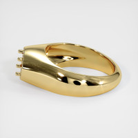 10K Yellow Gold Men's Ring Setting Image