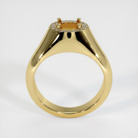 18K Yellow Gold Men's Ring Setting Image