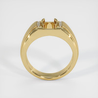 10K Yellow Gold Men's Ring Setting Image